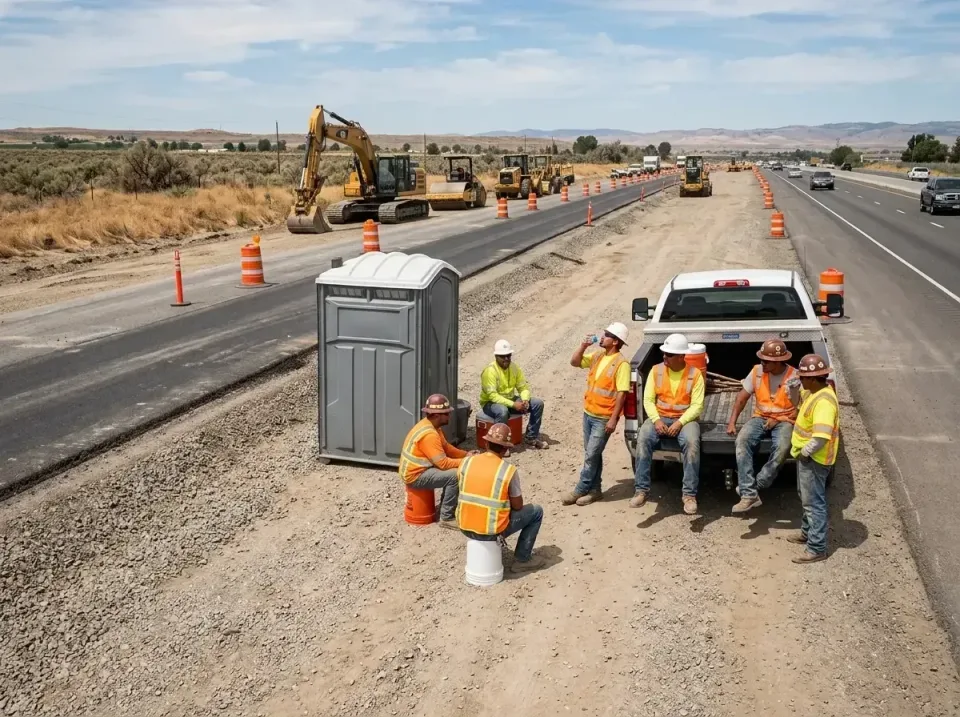 highway-road-construction-crew-007 — frequently asked questions, Porta Potty and Restroom Rentals in Coweta, OK